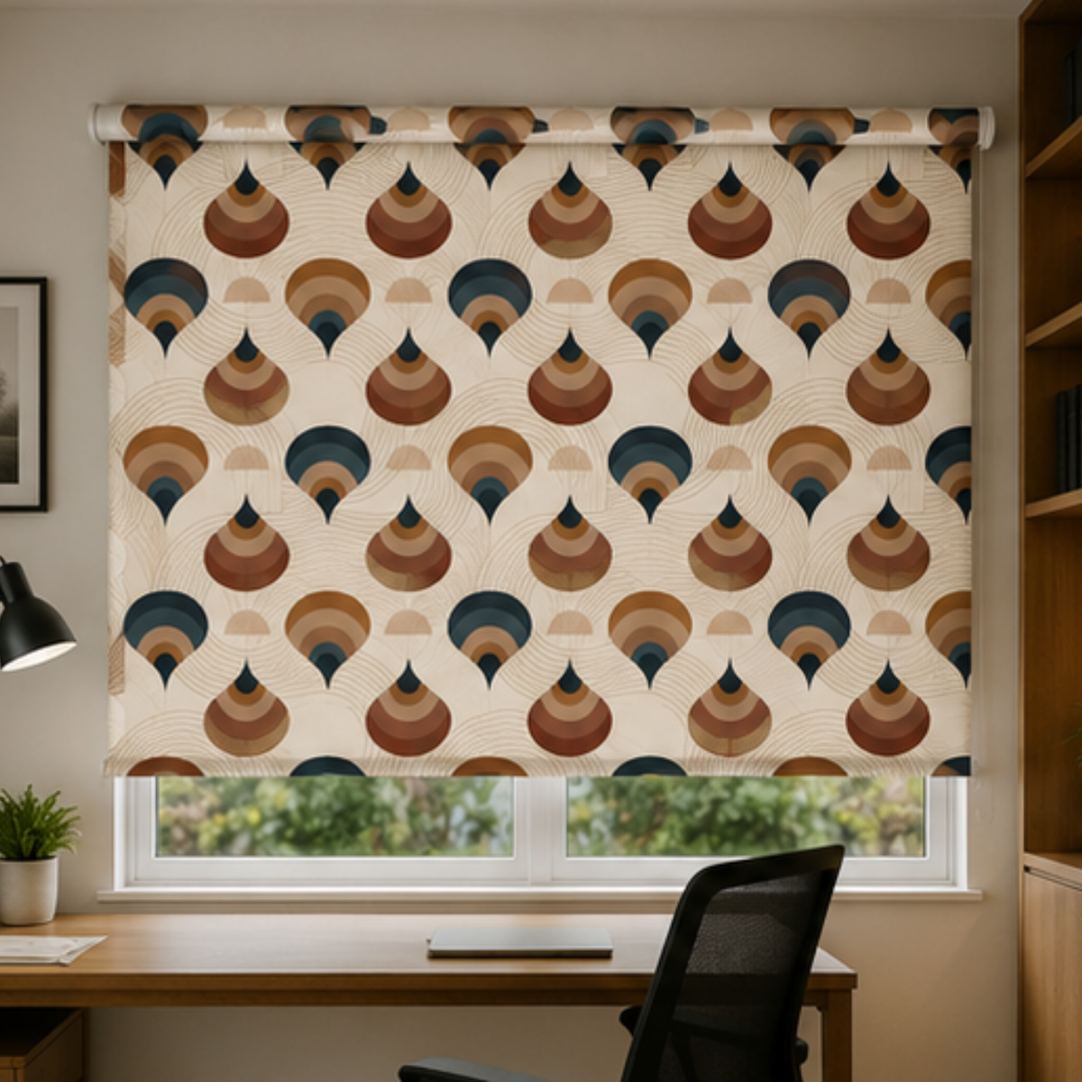 Modern geometric design | Roller & Roman Blinds | Premium Quality Prints