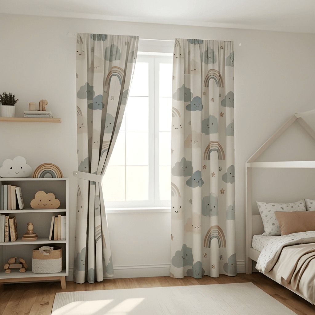 Eye cache Kids design Prints - Pack Of 1 Curtain