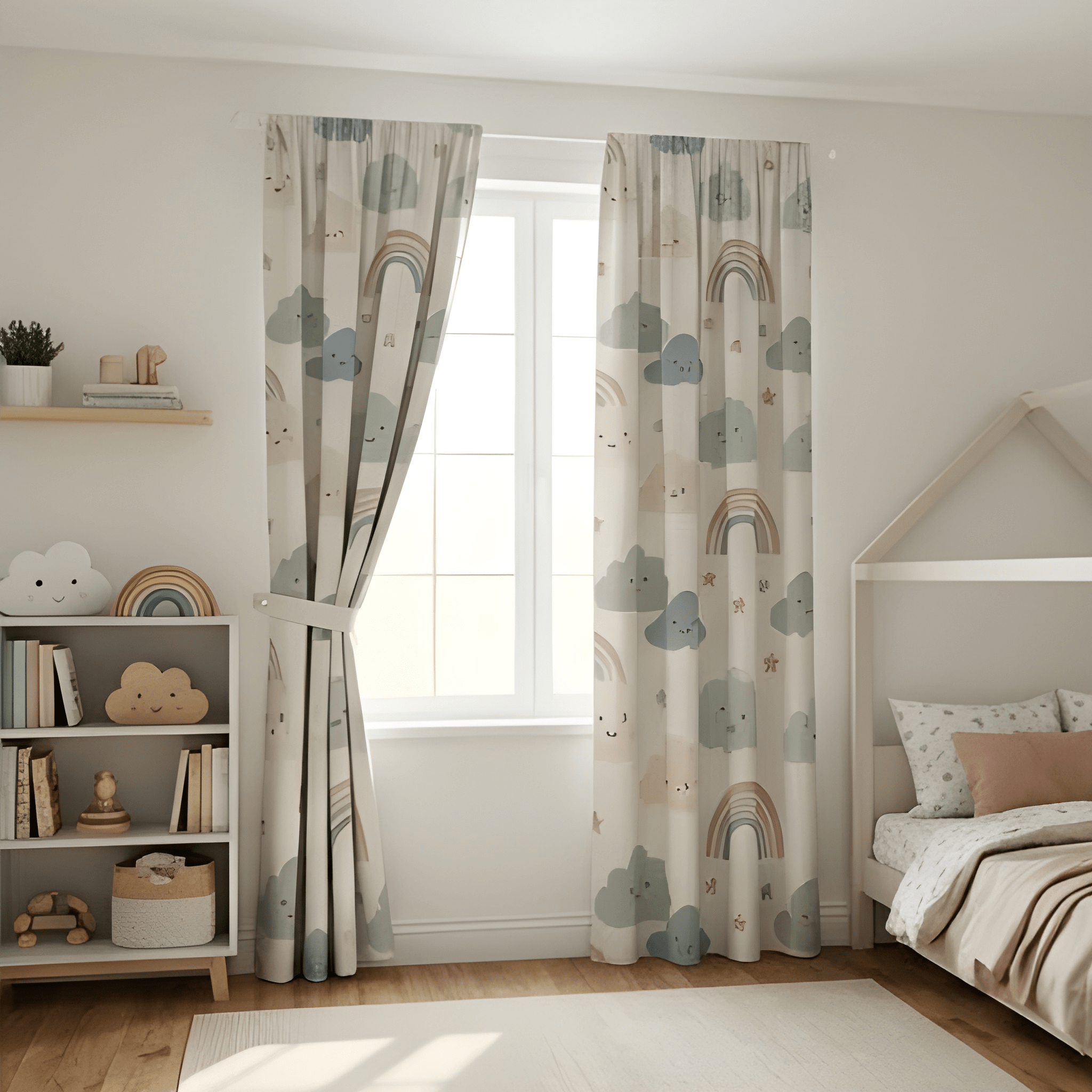 Eye cache Kids design Prints - Pack Of 1 Curtain