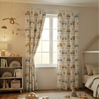 Eye cache Kids design Prints - Pack Of 1 Curtain