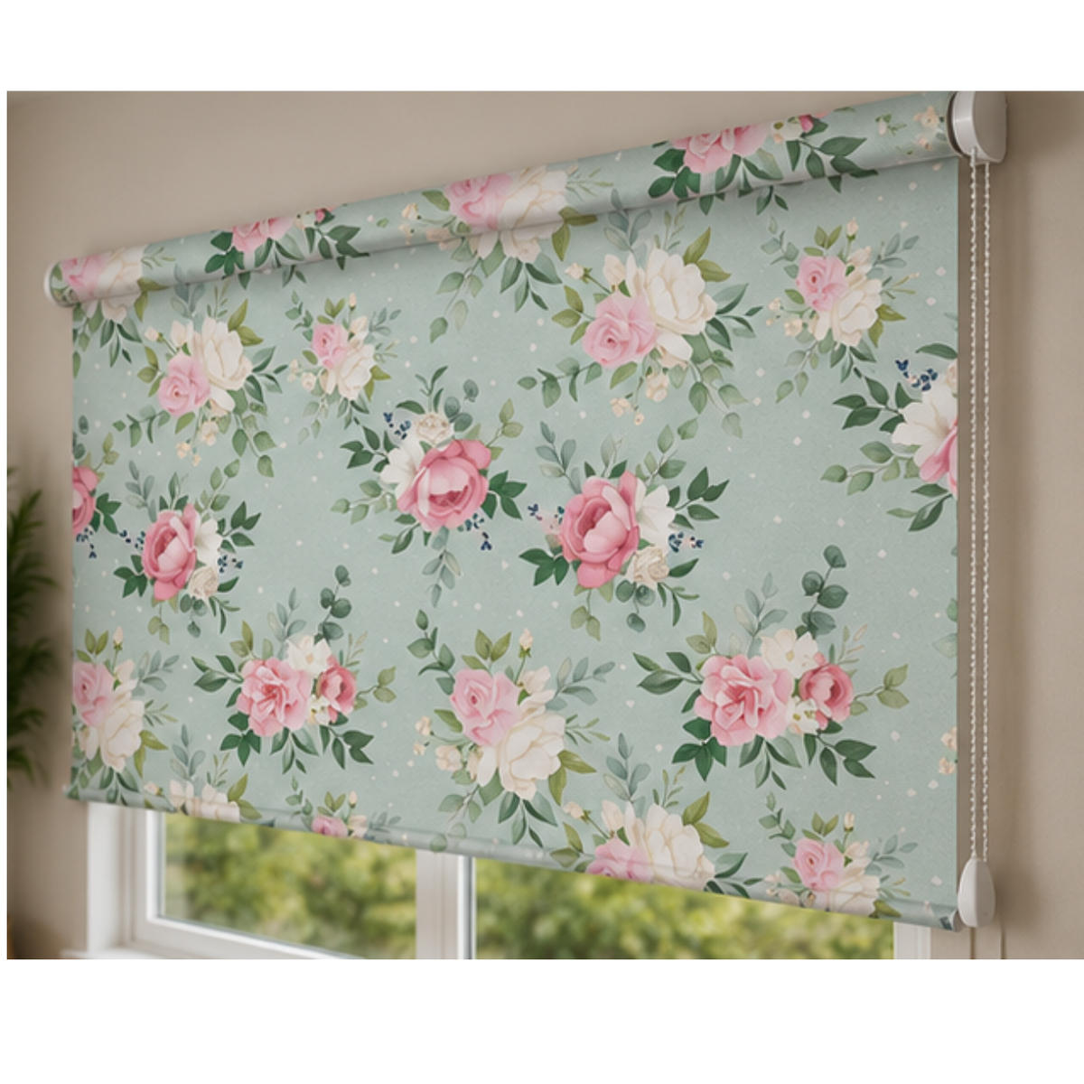 Pink lotus flower design | Roller & Roman Blinds | Premium Quality Prints