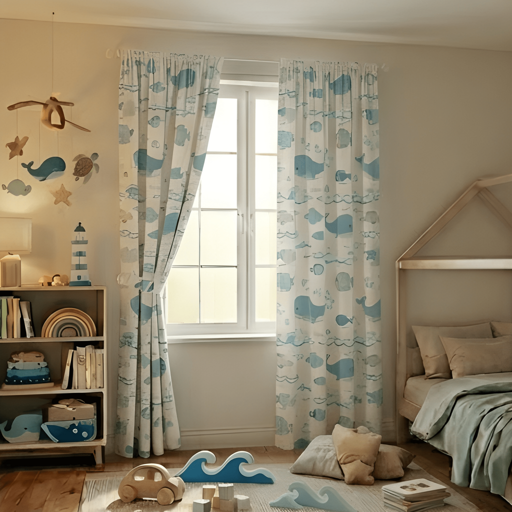 Eye cache Kids design Prints - Pack Of 1 Curtain