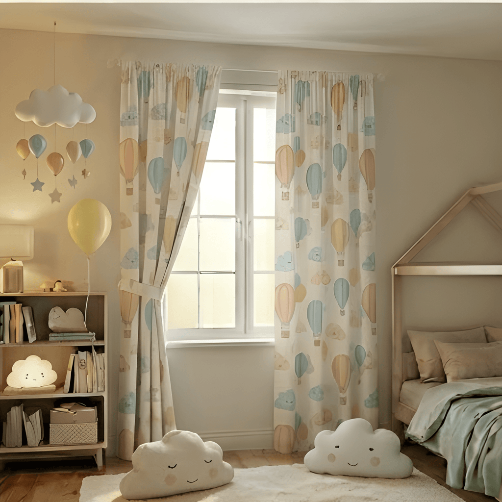Eye cache Kids design Prints - Pack Of 1 Curtain