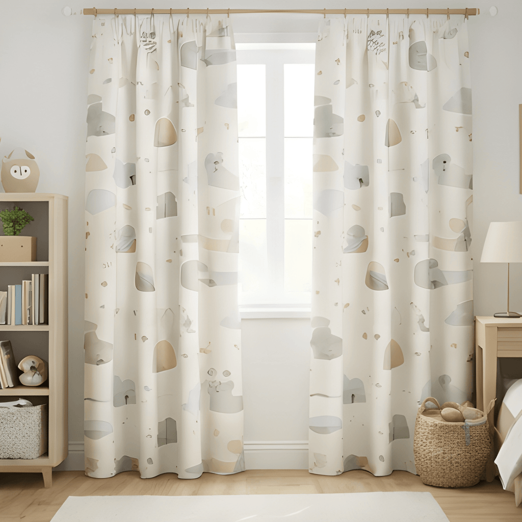 Eye cache Kids design Prints - Pack Of 1 Curtain