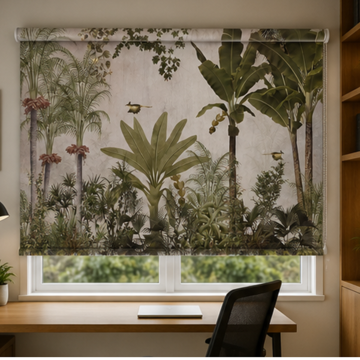 Jungle theme design for modern home | Roller & Roman Blinds | Premium Quality Prints