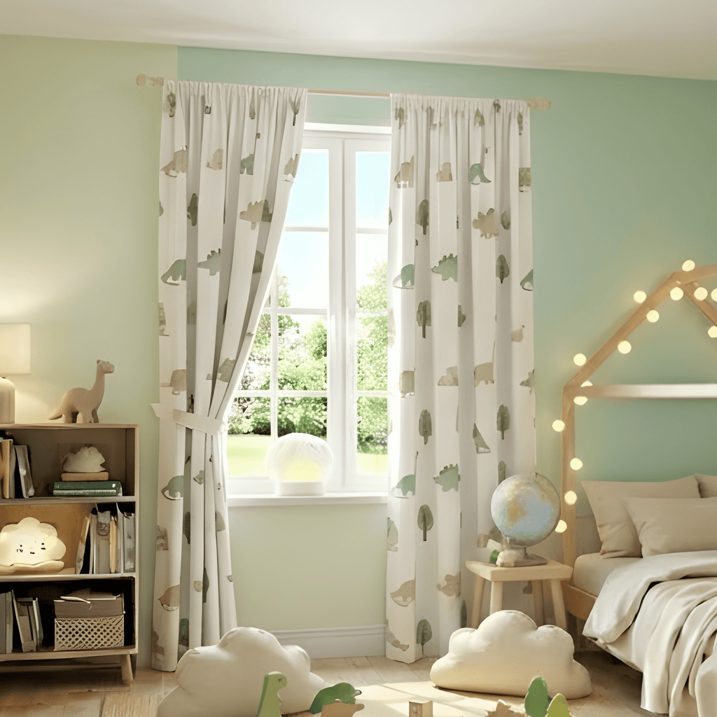 Jungle Safari Kids Curtain - Pack Of 1 Curtain