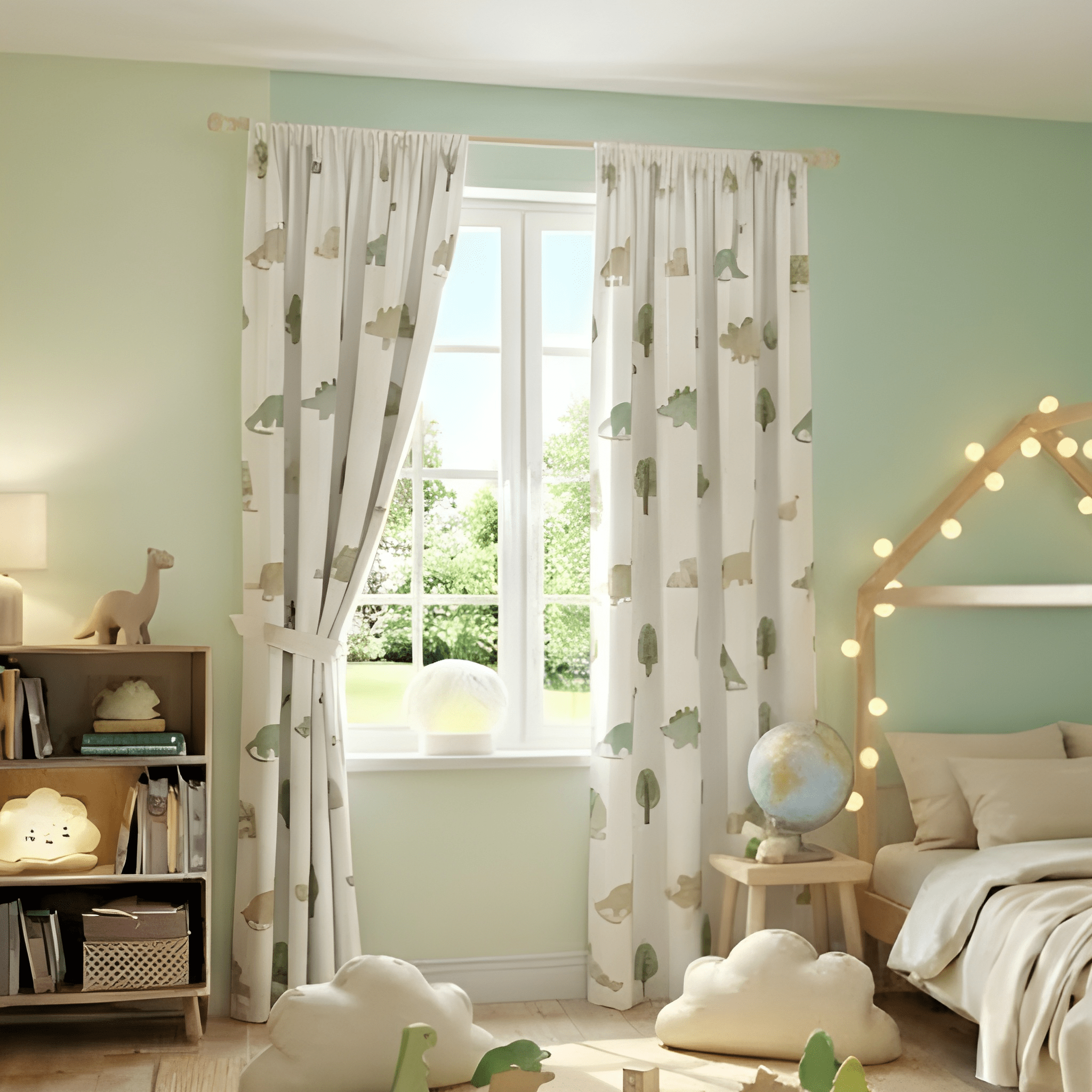 Jungle Safari Kids Curtain - Pack Of 1 Curtain