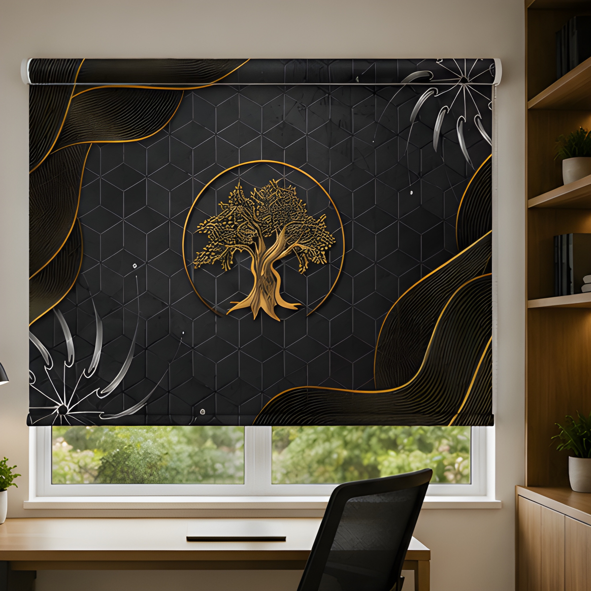 Bold blinds design for offices | Roller & Roman Blinds | Premium Quality Prints