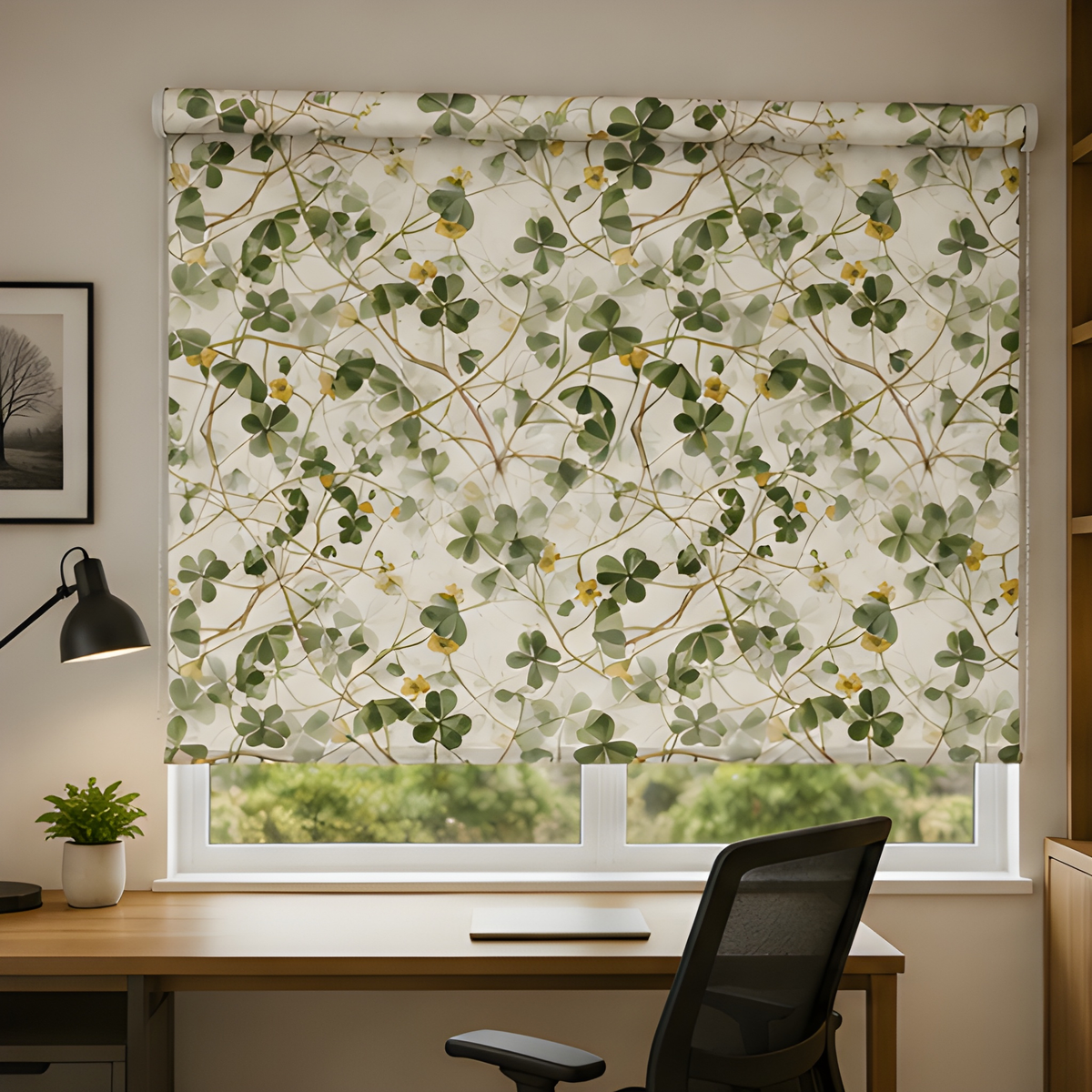 Aesthetic garden theme | Roller & Roman Blinds | Premium Quality Prints