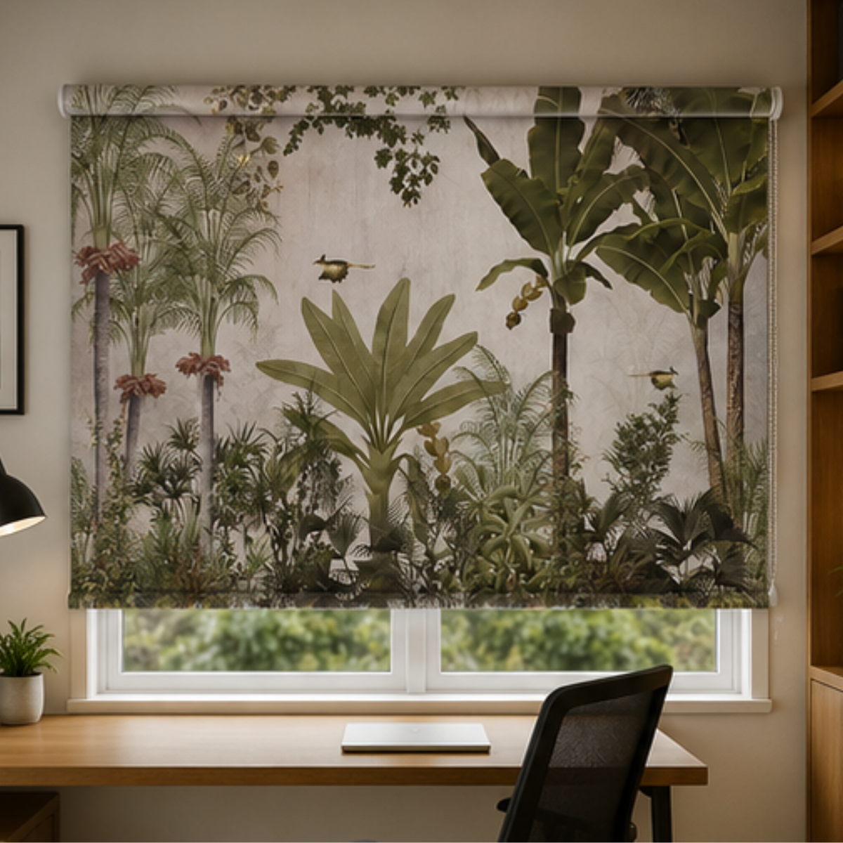 Jungle theme design for modern home | Roller & Roman Blinds | Premium Quality Prints