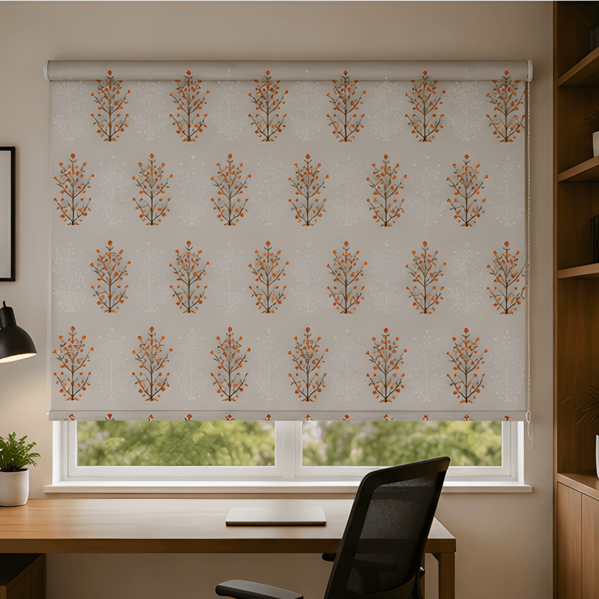 Aesthetic plant design | Roller & Roman Blinds | Premium Quality Prints