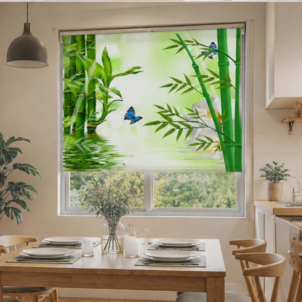Aesthetic nature Blinds design | Roller & Roman Blinds | Premium Quality Prints