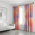 Prism Grid Geometric Curtain – Premium 100% Polyester - Pack Of 1 Curtain