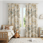 Buy printed window curtains for children's room