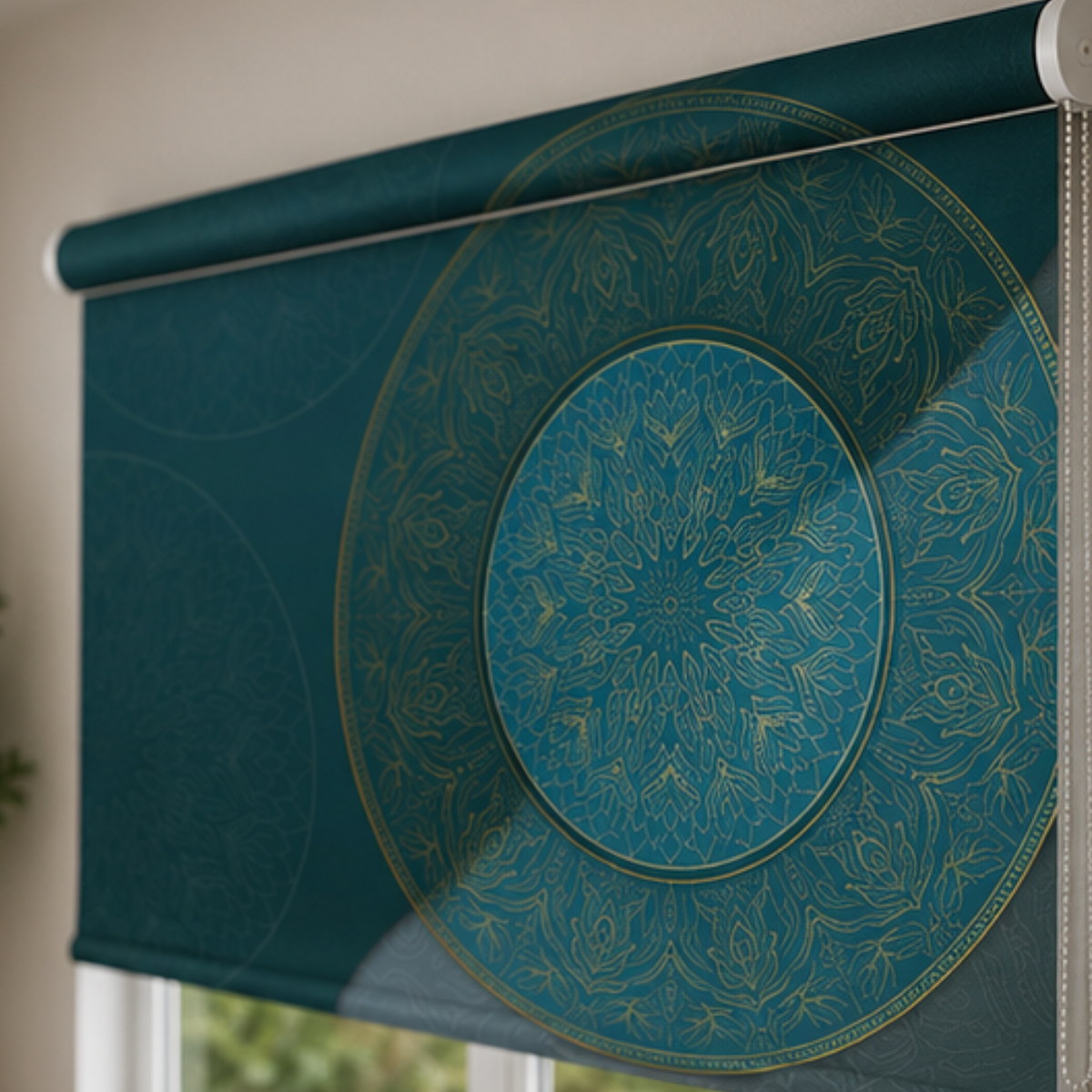 Geometric design for modern homes  | Roller & Roman Blinds | Premium Quality Prints