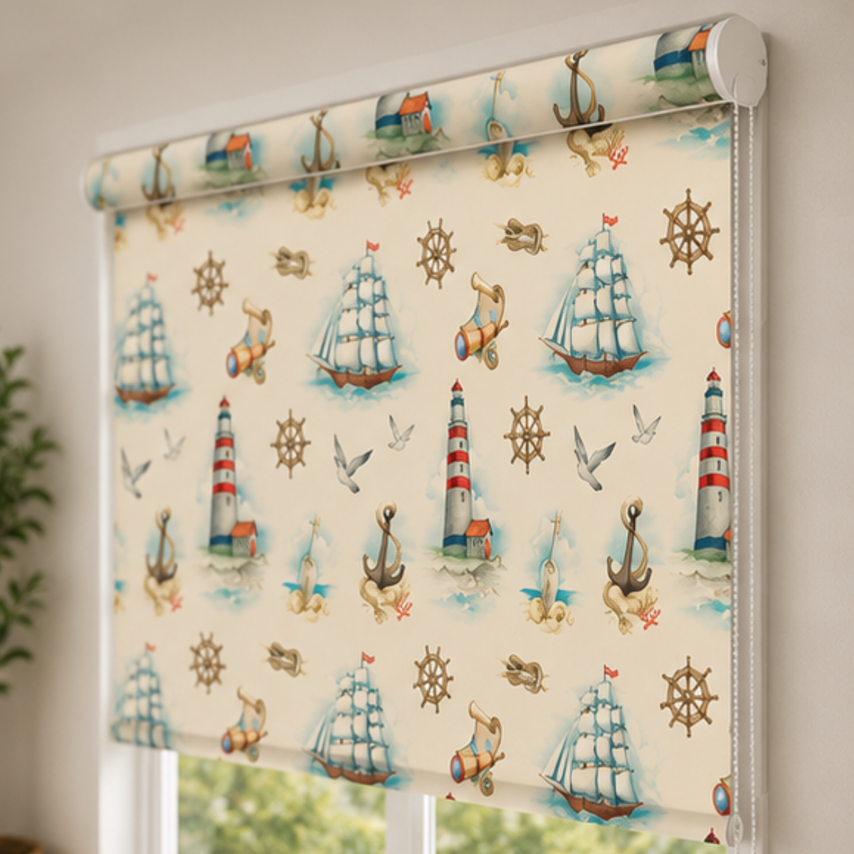 Pirate theme design | Roller & Roman Blinds | Premium Quality Prints
