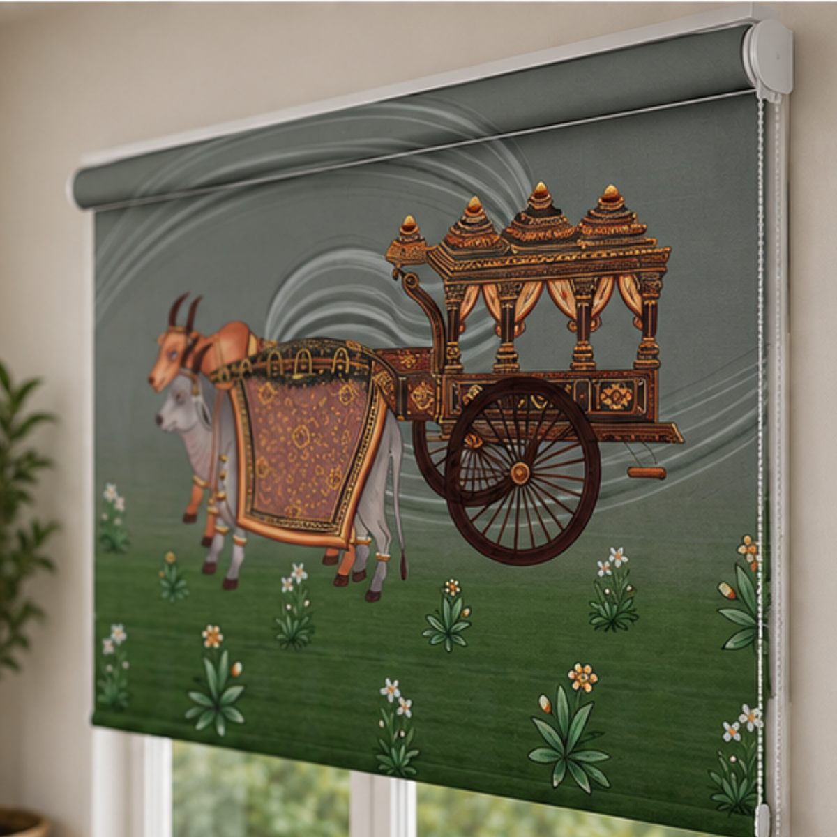 Cultural theme design | Roller & Roman Blinds | Premium Quality Prints
