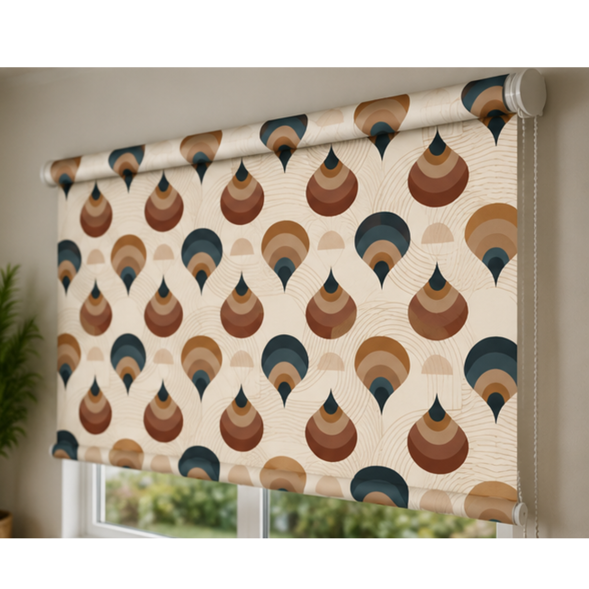 Modern geometric design | Roller & Roman Blinds | Premium Quality Prints