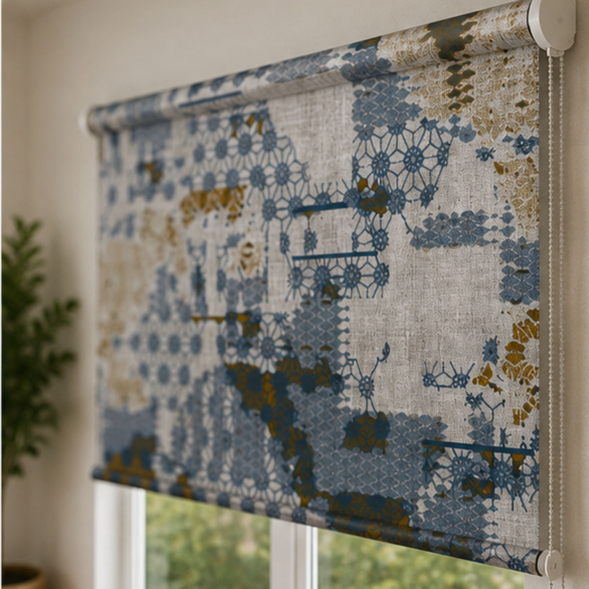 Modern geometric design | Roller & Roman Blinds | Premium Quality Prints