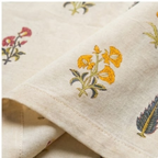 Cotton Light - Room Darkening Floral Curtains - Pack of 1 Curtain