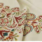 Cotton - Room Darkening Floral Curtains - Pack of 1 Curtain