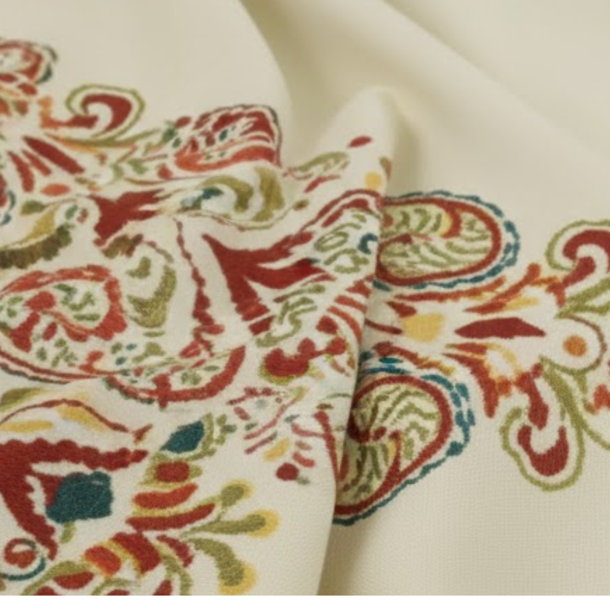 Cotton - Room Darkening Floral Curtains - Pack of 1 Curtain