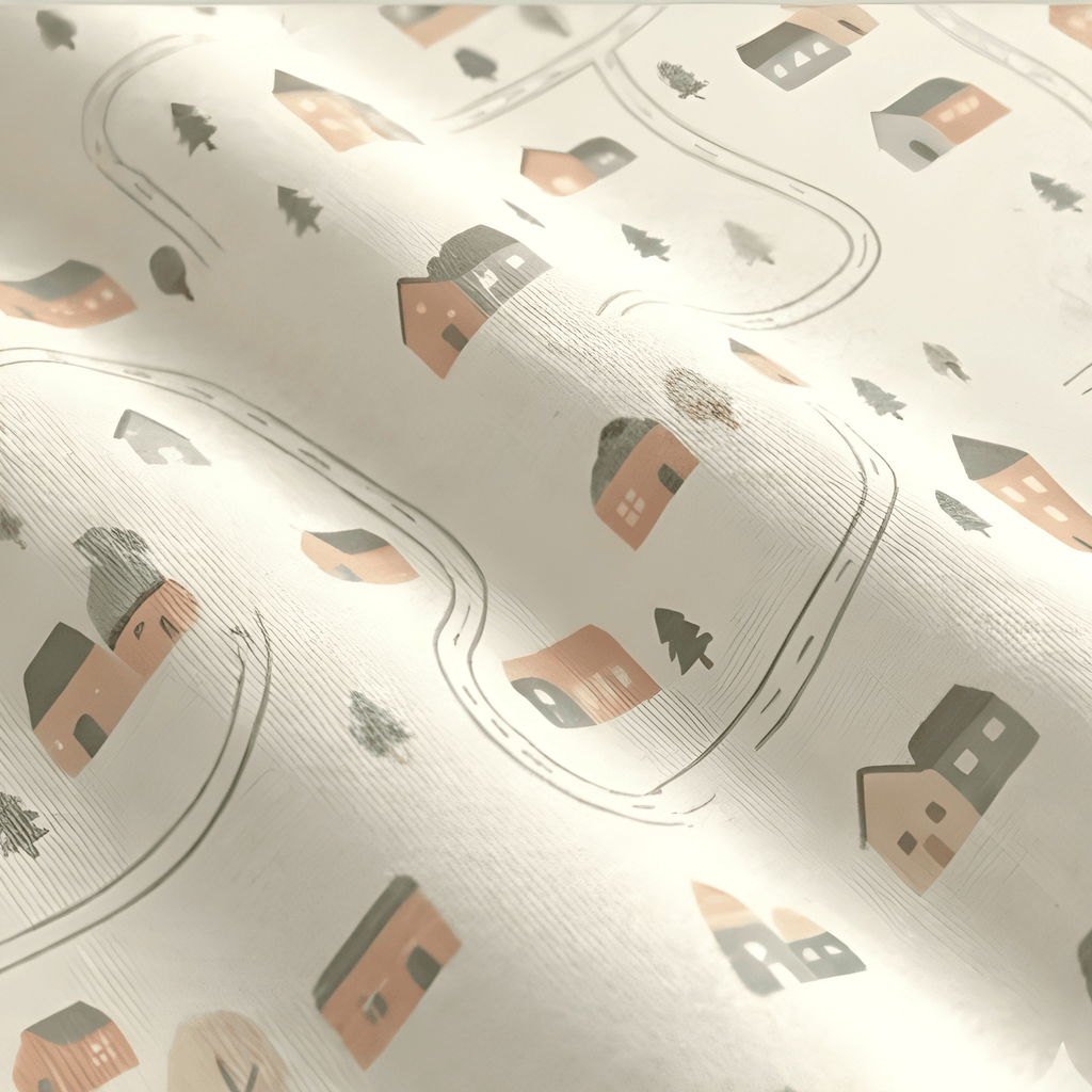 Animated Kids Print Curtain  - Pack Of 1 Curtain
