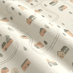 Animated Kids Print Curtain  - Pack Of 1 Curtain
