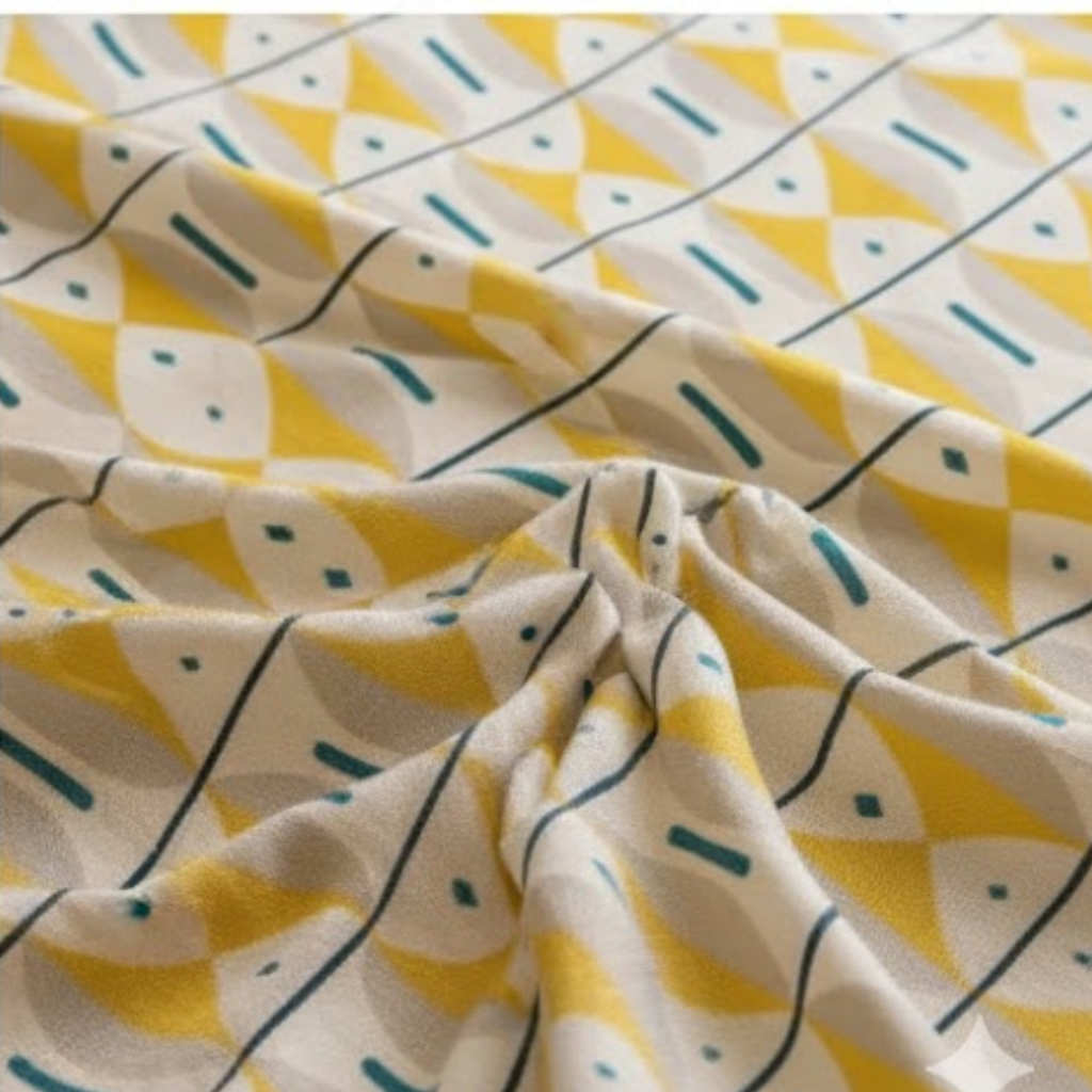Cotton Light - Room Darkening - Yellow Stripes Curtains - Pack of 1 Curtain