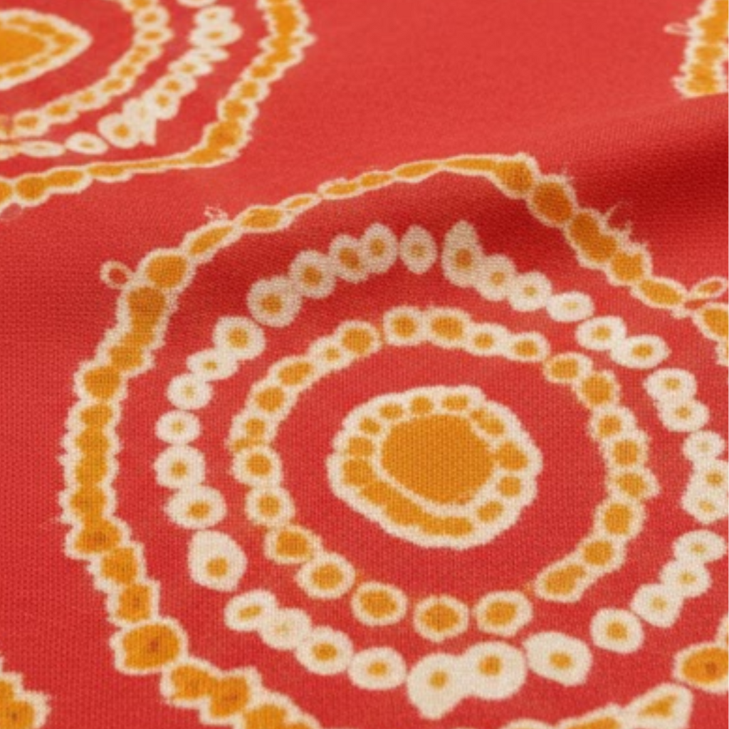 Cotton Light - Bhandani Cirlces - Semi-Blackout Curtains - Pack of 1 Curtain