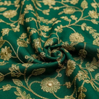 Cotton - Room Darkening  Floral Curtains - Pack of 1 Curtain