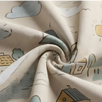 Fantasy Castle Kids Curtain - 100% Premium Polyester - Pack Of 1 Curtain