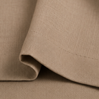 Cotton Light Curtains - Soft Tan Brown - Pack of 1