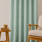 Textured Curtain - Light Pista Green - Pack of 1