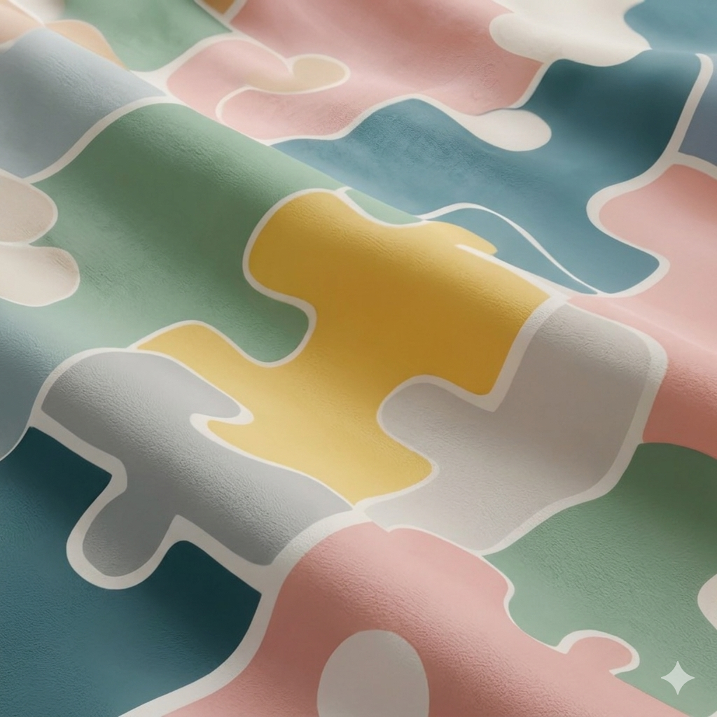 Colorful Kids Printed Curtain - Pack Of 1 Curtain
