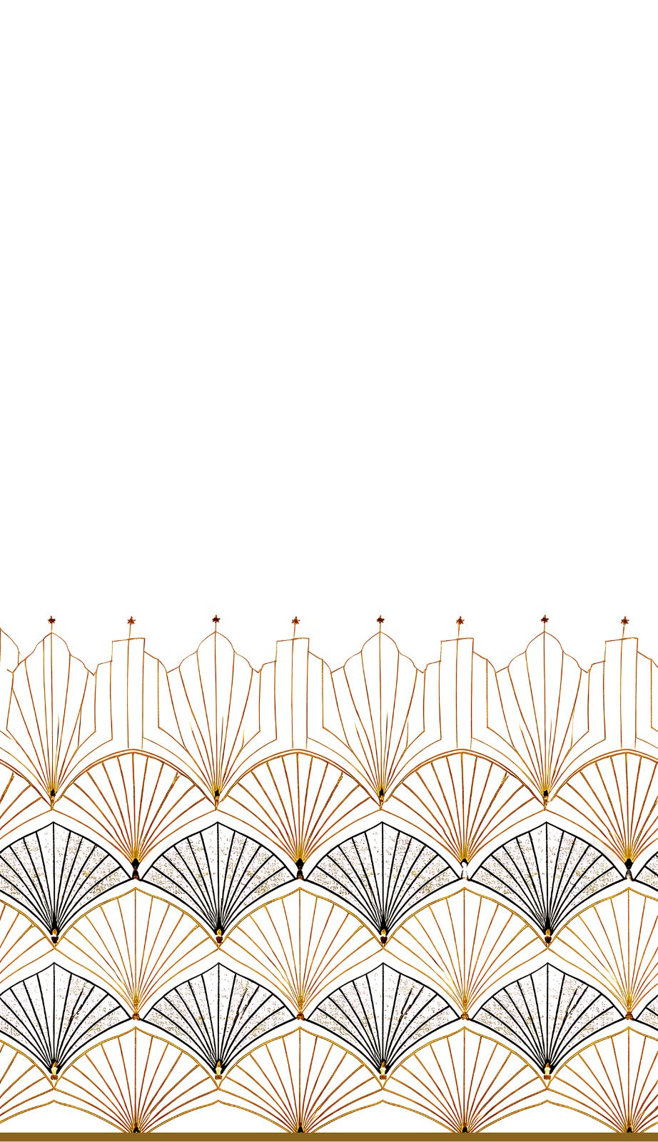 Linen Sheer - Geometric pattern Print - Pack Of 1 Curtain