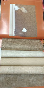 Brown shade textured wallpaper - 10 Meter Roll (Width 21")