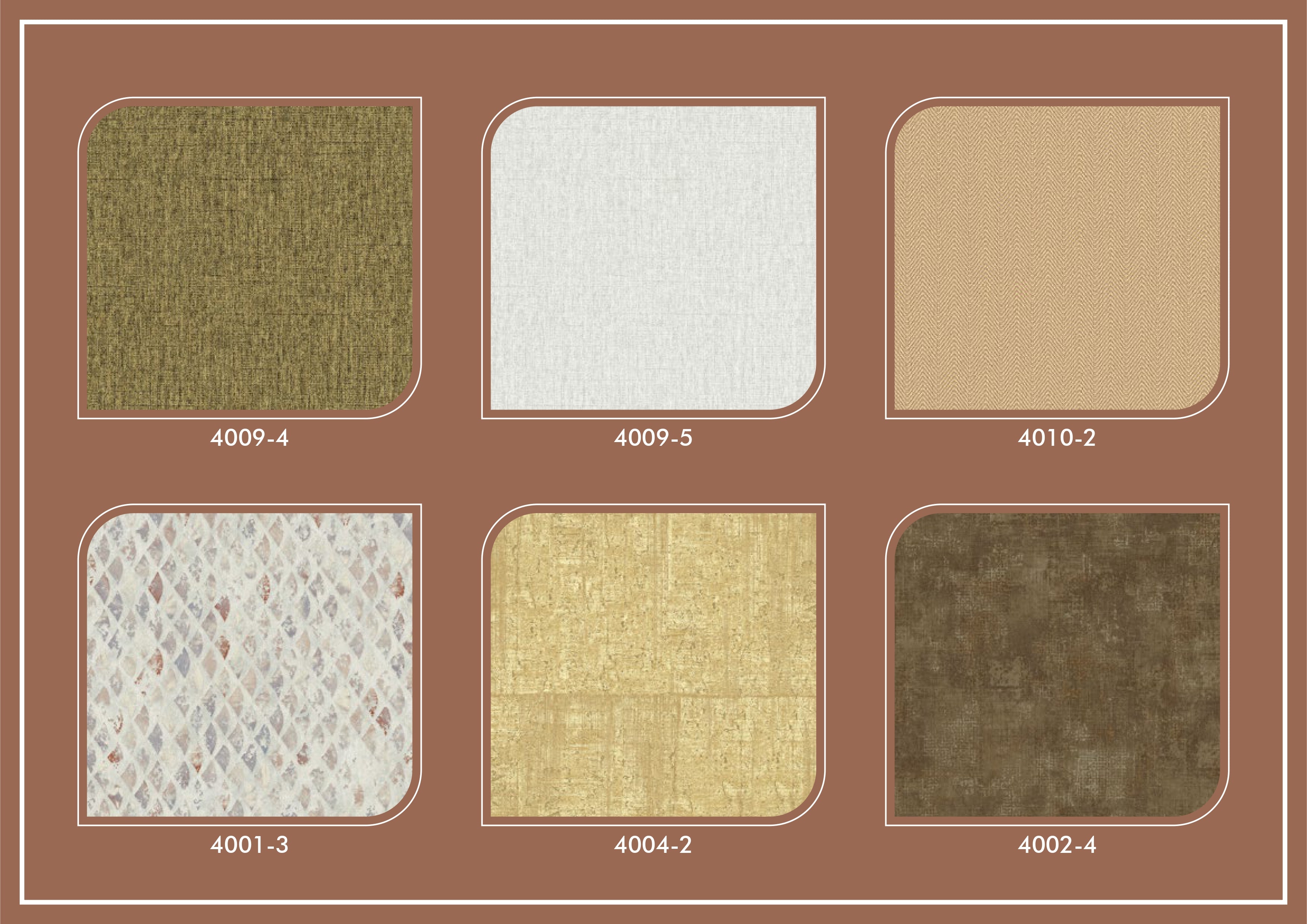 Brown shade textured wallpaper - 10 Meter Roll (Width 21")