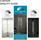 Symmetry Blocks Geometric Curtain – Premium 100% Polyester - Pack Of 1 Curtain