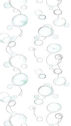 Linen Sheer - Circle Print - Pack Of 1 Curtain