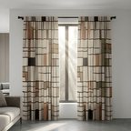 shop geometric pattern curtains online