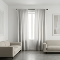 buy premium geometric curtains India luxury design