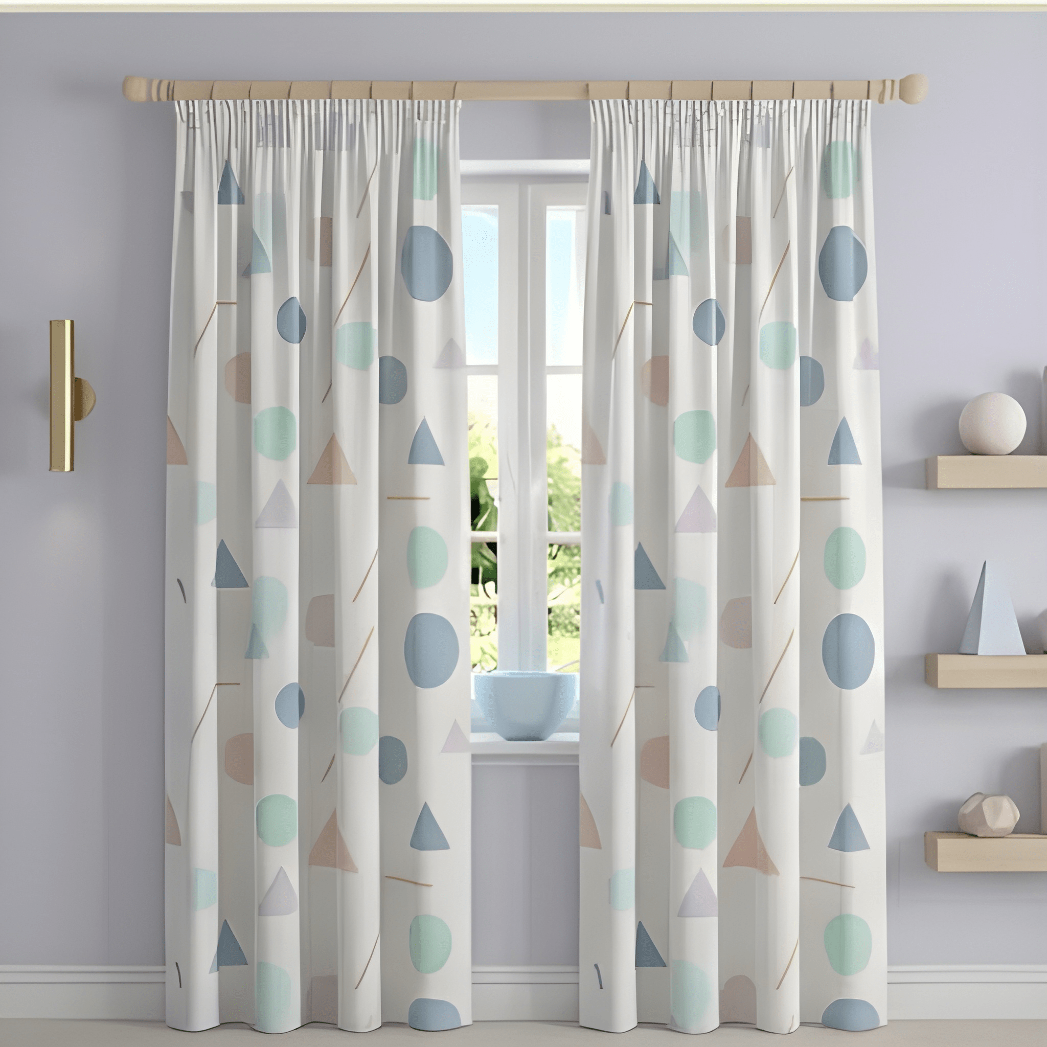 buy kids printed curtains online