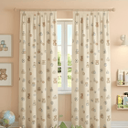 Teddy Bear Toy Print Curtain  - Pack Of 1 Curtain