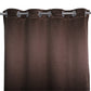 Blackout Plain Curtain - Chocolate Brown (Pack of 1)