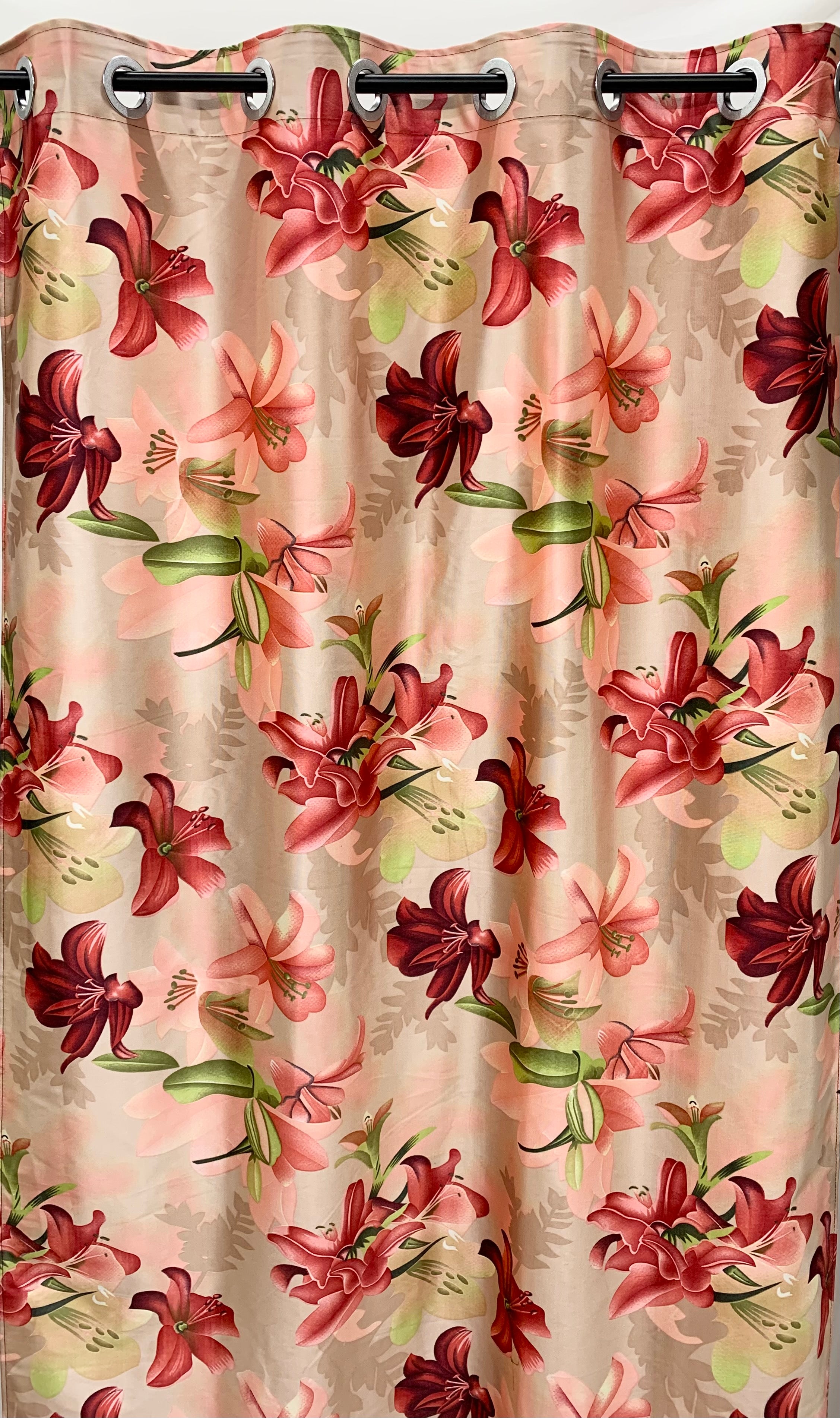 Swiss Orchid Flower Curtain