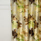 Swiss Orchid Printed Curtain - Coffee - PARDEWALE.in