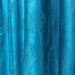  Tree Emboss Blue Curtain