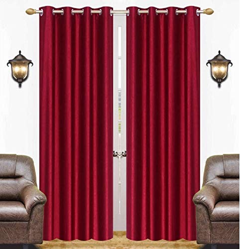 Buy Semi Blackout Plain Curtain