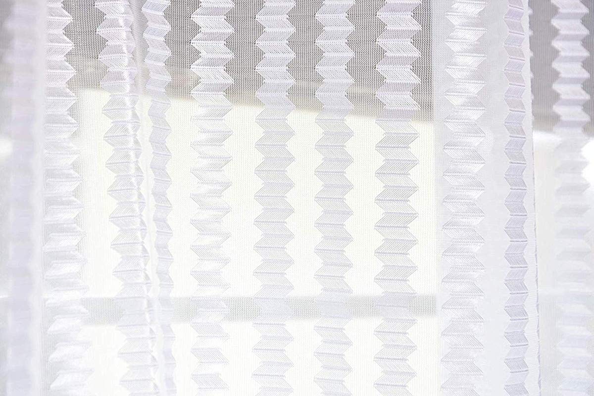 Buy White Sheer Curtain Net 